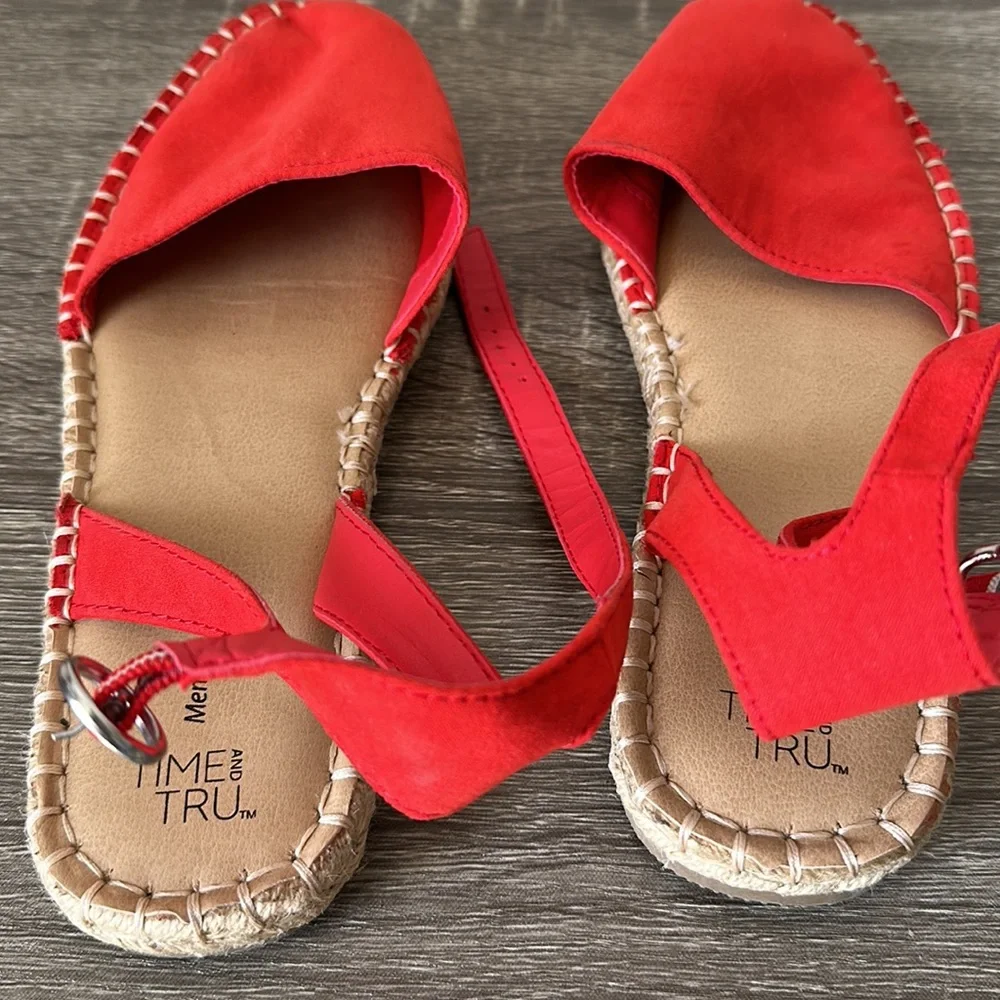 Open Heel Espadrilles